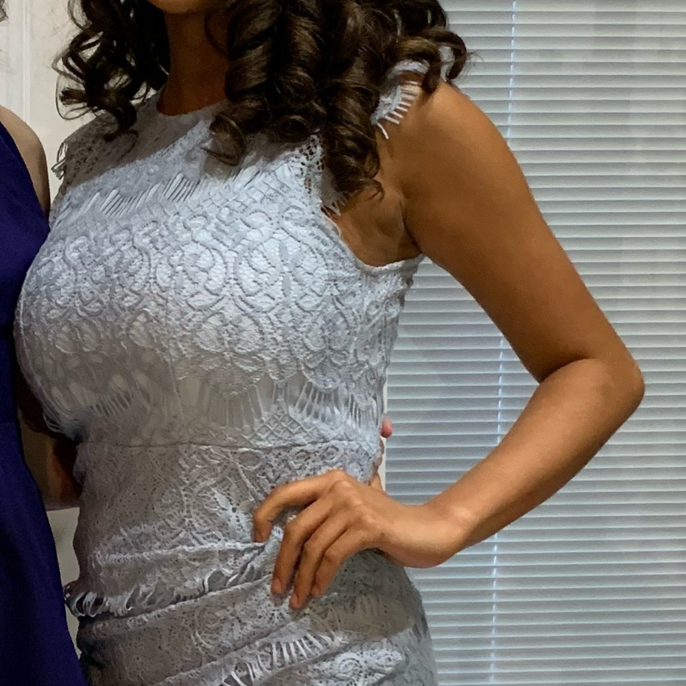 Blue Lace Dress